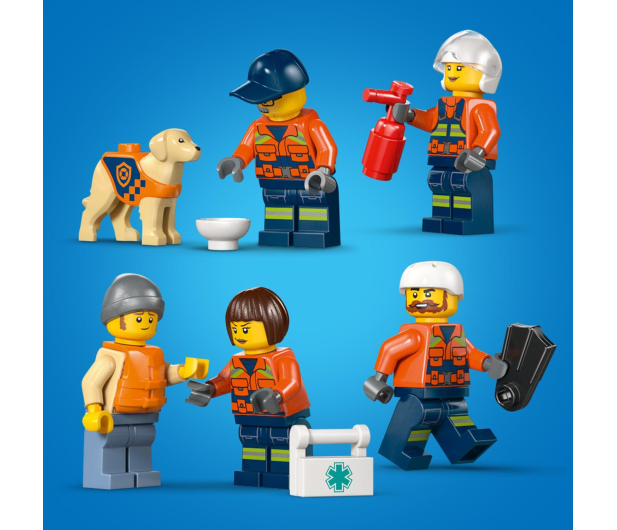 LEGO CITY 60504 Łódź ratunkowa i helikopter straży przybrzeżnej - 1473521 - zdjęcie 11